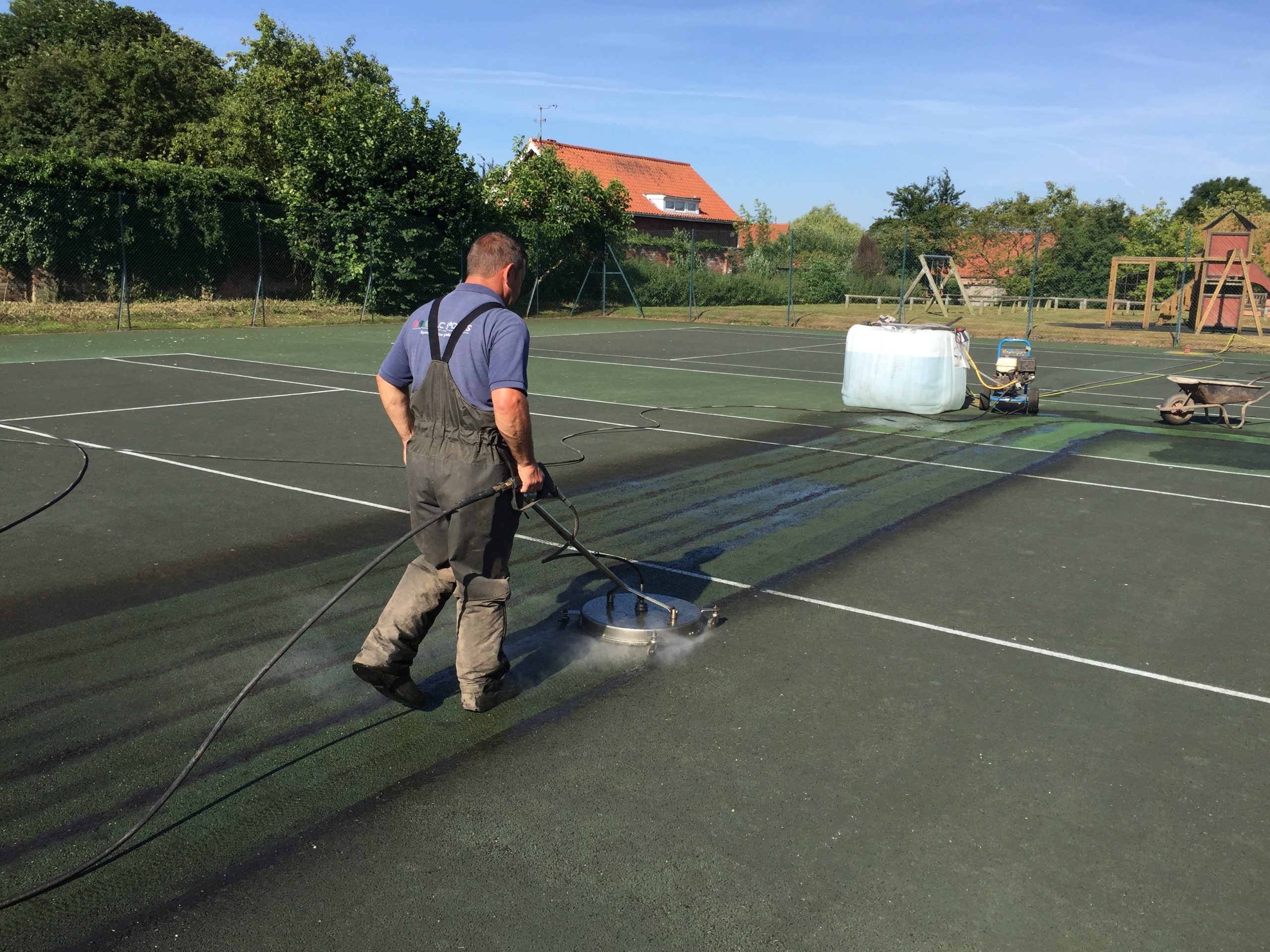 Cracks left untreated can quickly deteriorate, allowing water to seep into the court's foundation, leading to costly repairs and potential safety risks for players.