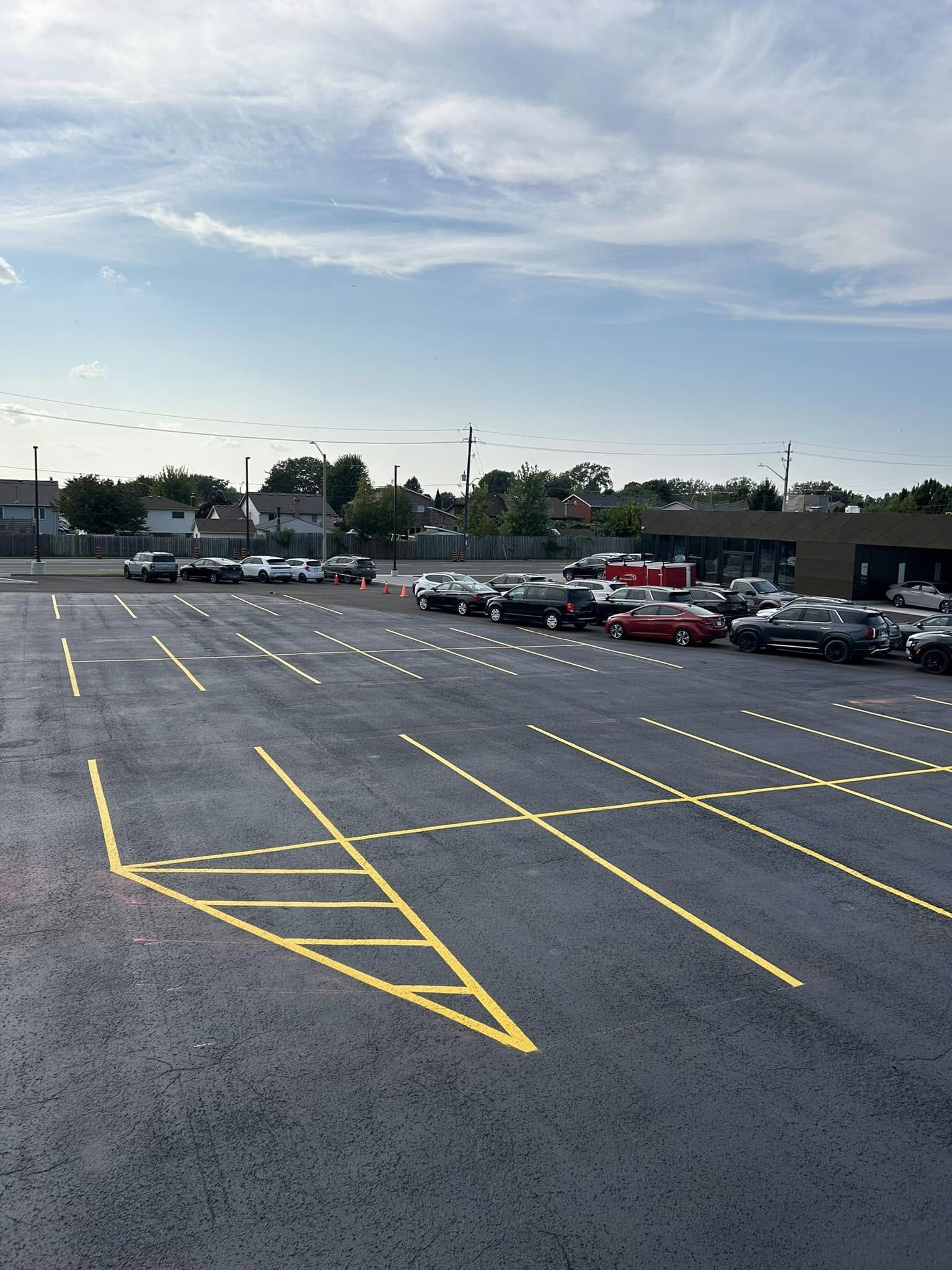 Convenience Store Parking Lot